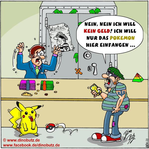 Cartoon: Pokémon Go 1