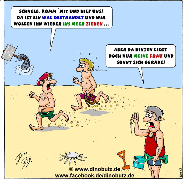 Cartoon: Schönen Urlaub 1