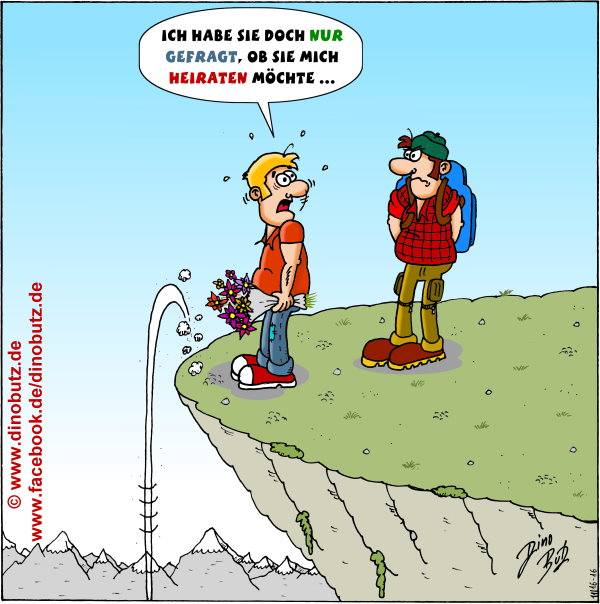 Cartoon: Ja, ich will!? 1