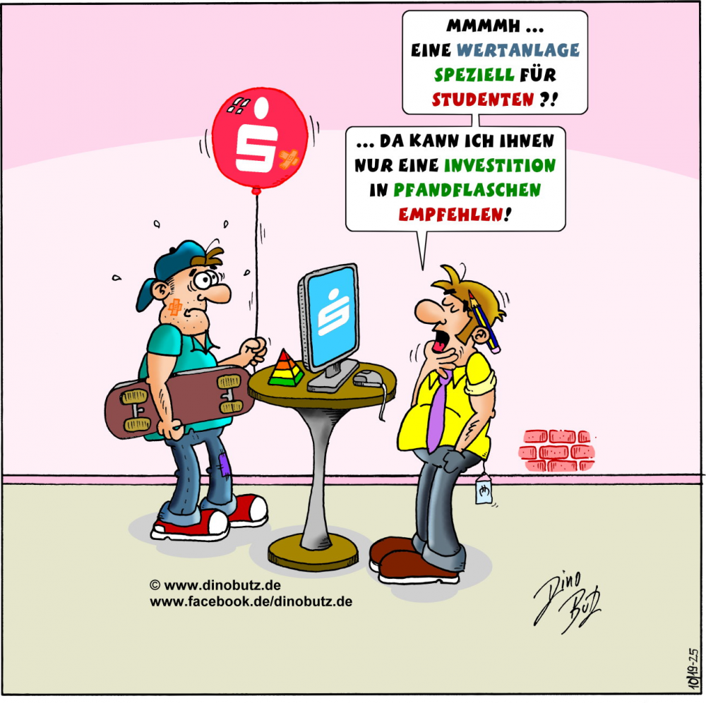 Cartoon: Anlageempfehlung 1
