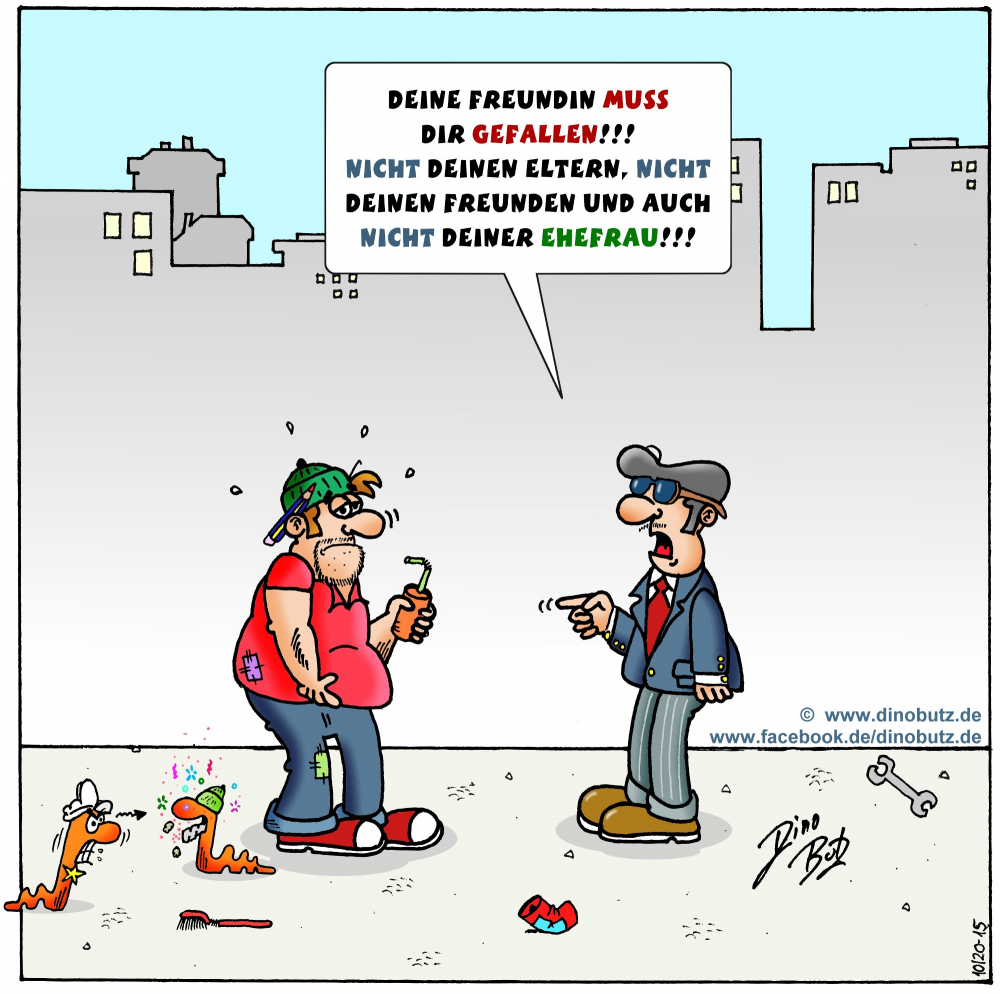 Cartoon: Gut gemeinter Ratschlag 1