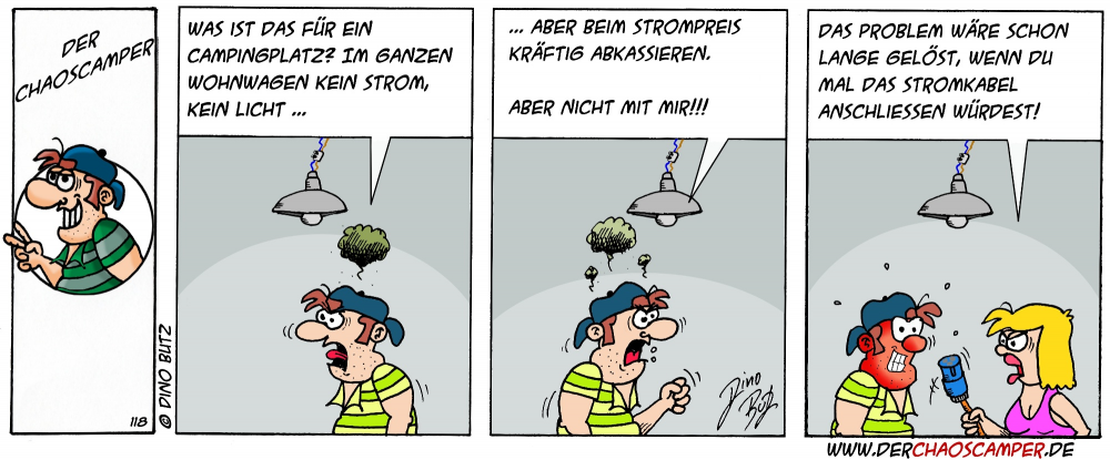 Comic: Der Chaoscamper 1