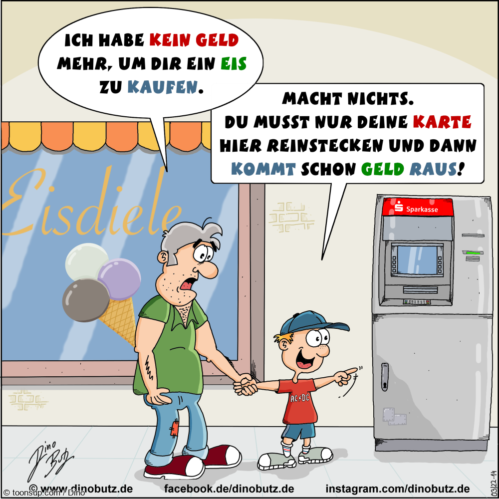 Cartoon: Kindermund tut Wahrheit kund 1