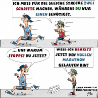 Klein - aber oho!