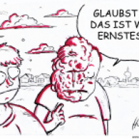 Was Ernstes?