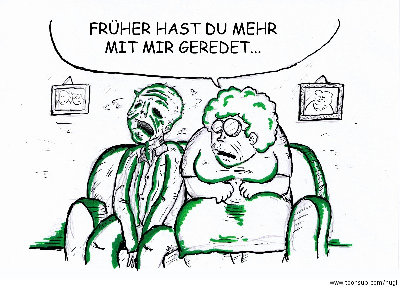 Cartoon: früher 1
