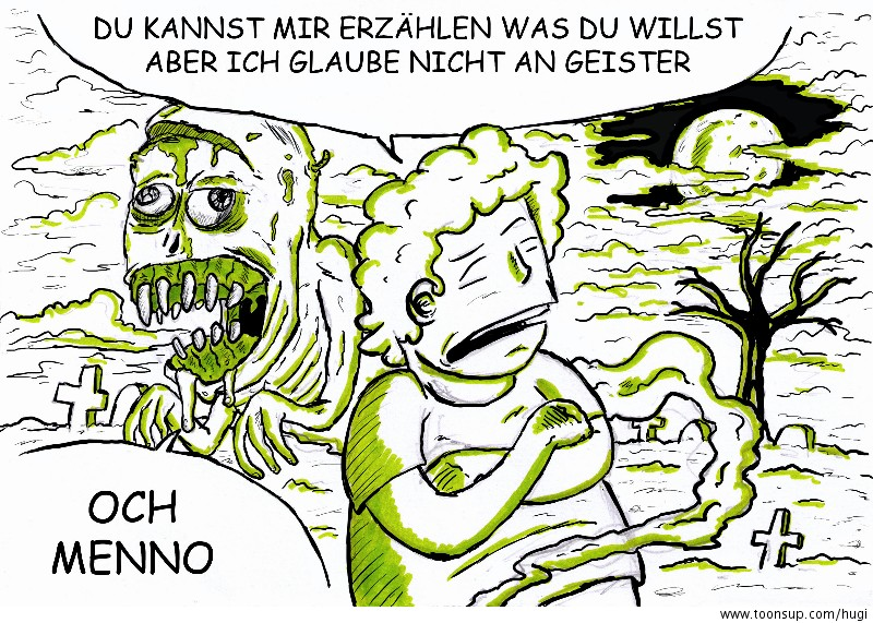 Cartoon: Geister 1