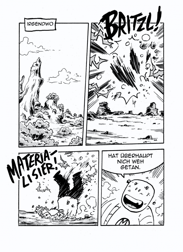 Comic: Marten der zeitreisende Roboter der durch die Zeit reist 2