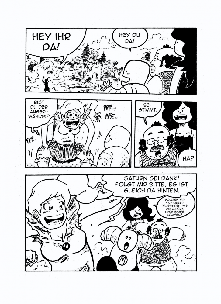 Comic: Marten der zeitreisende Roboter der durch die Zeit reist 4