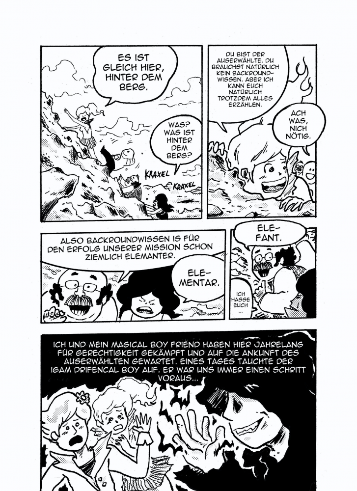 Comic: Marten der zeitreisende Roboter der durch die Zeit reist 5