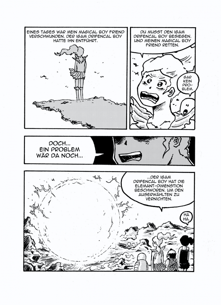 Comic: Marten der zeitreisende Roboter der durch die Zeit reist 6