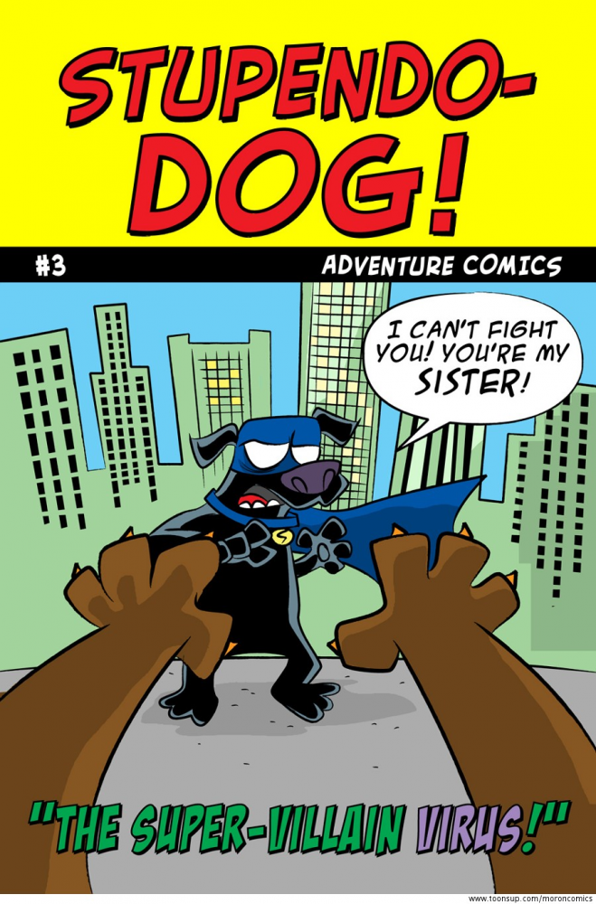 Cartoon: Stupendo-Dog #3!!! 1