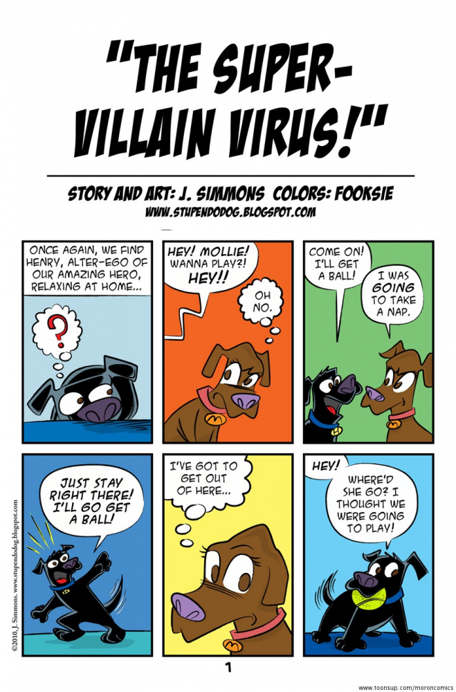 Cartoon: Stupendo-Dog #3!!! 2