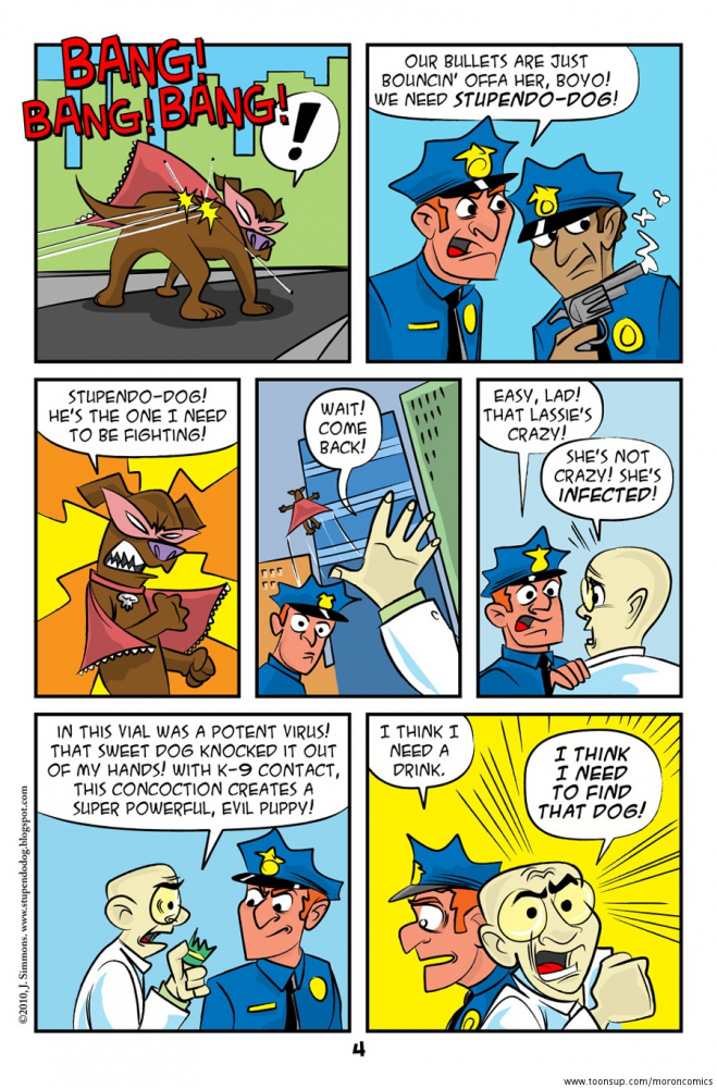 Cartoon: Stupendo-Dog #3!!! 5