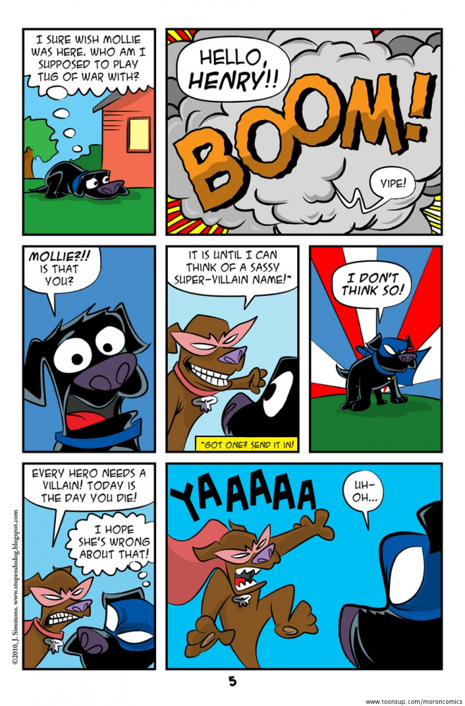Cartoon: Stupendo-Dog #3!!! 6