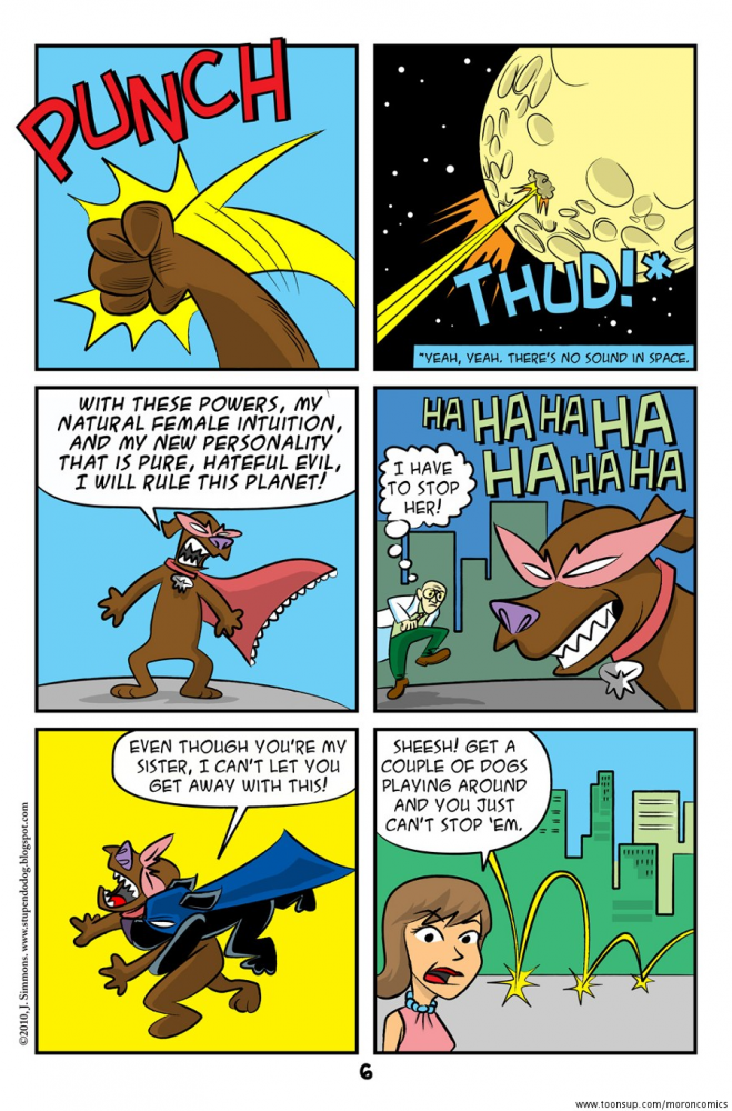 Cartoon: Stupendo-Dog #3!!! 7