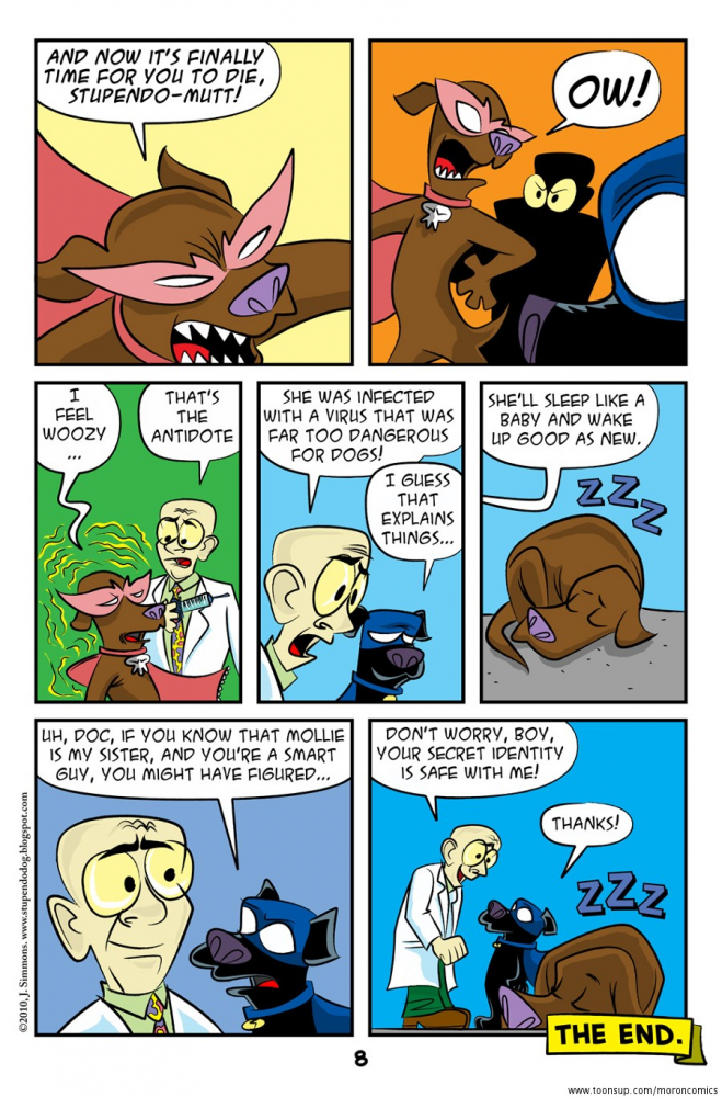 Cartoon: Stupendo-Dog #3!!! 9