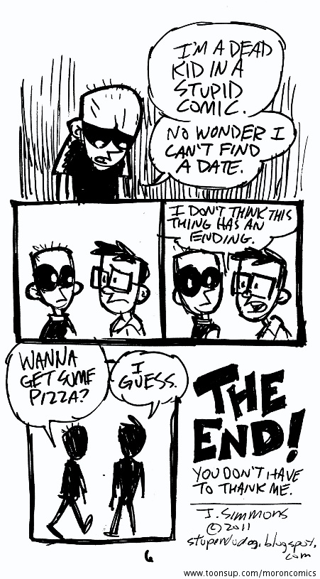 Cartoon: Skulley and the Spiral Notebook Adventure 6