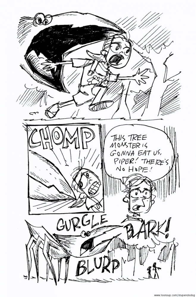Cartoon: A Short Scary Story 8