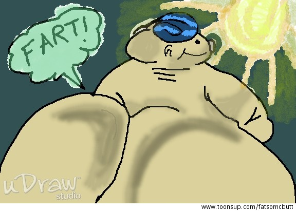 Illustration: My fat ass 1