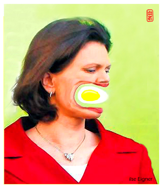 Caricature: Ilse Ei gner 1