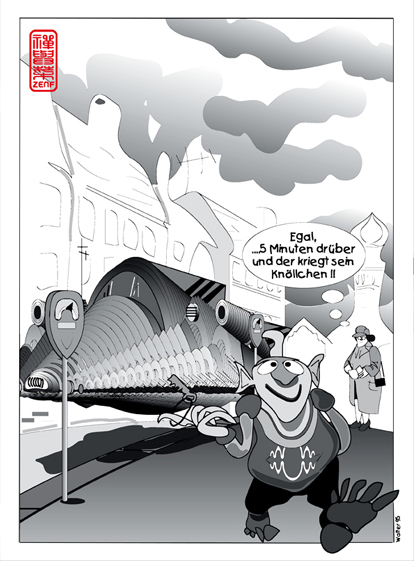 Cartoon: Knoellchenamazone 1