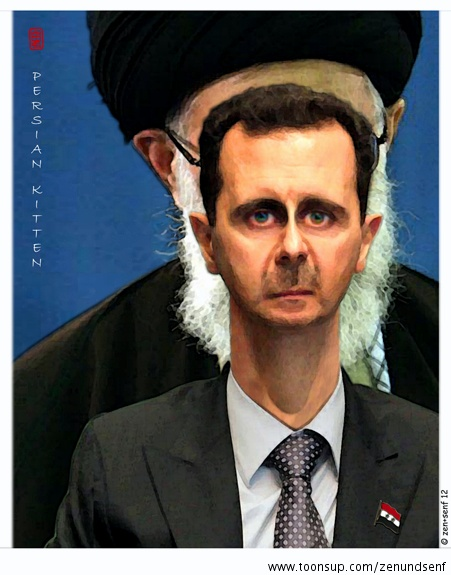 Cartoon: ASSAD - Persian Kitten 1
