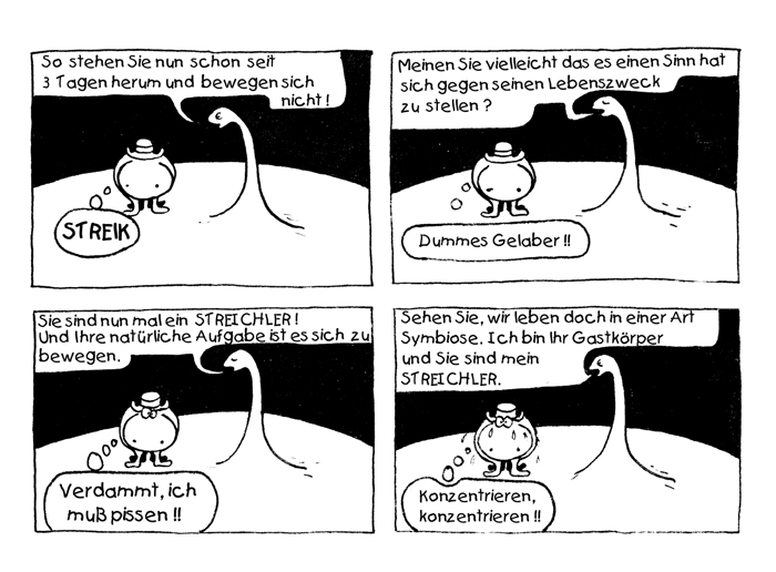 Cartoon: STREICHLER & Planetotier 3 1