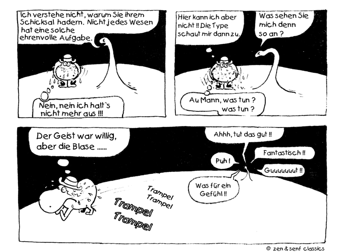 Cartoon: STREICHLER & Planetotier 3 2