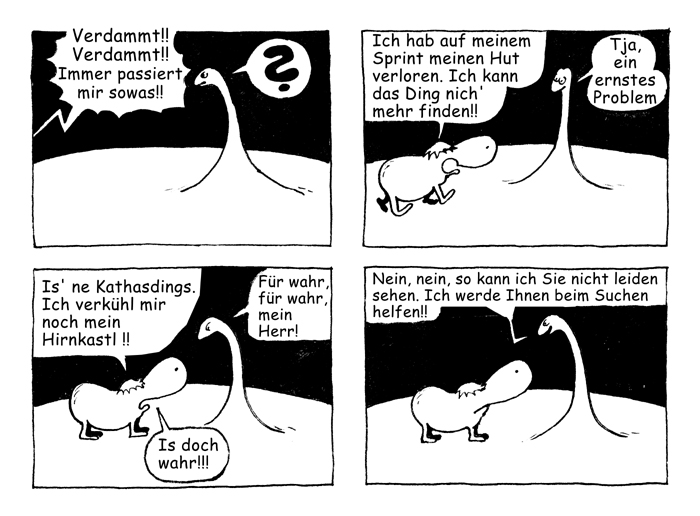 Cartoon: STREICHLER & Planetotier 4 1