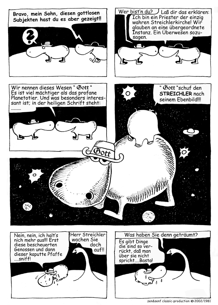Cartoon: STREICHLER & Planetotier 6 1