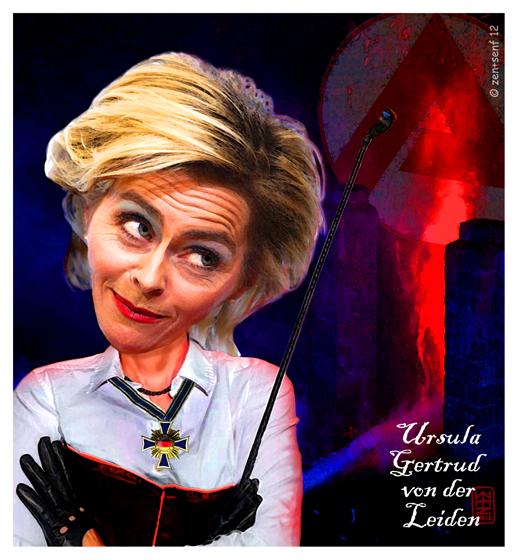 Cartoon: Ursula von der Leiden 1