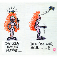 Ulla hat ne Meise!