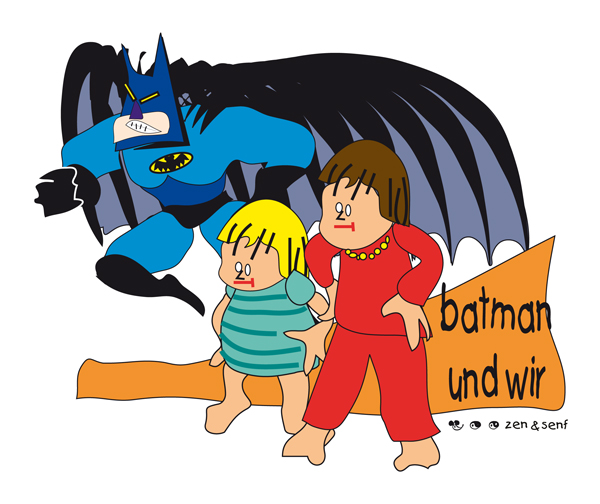 Cartoon: Batman und wir 1