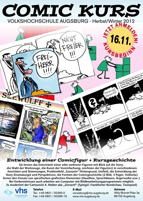 Anderes: COMICkurs VHS-2012 1