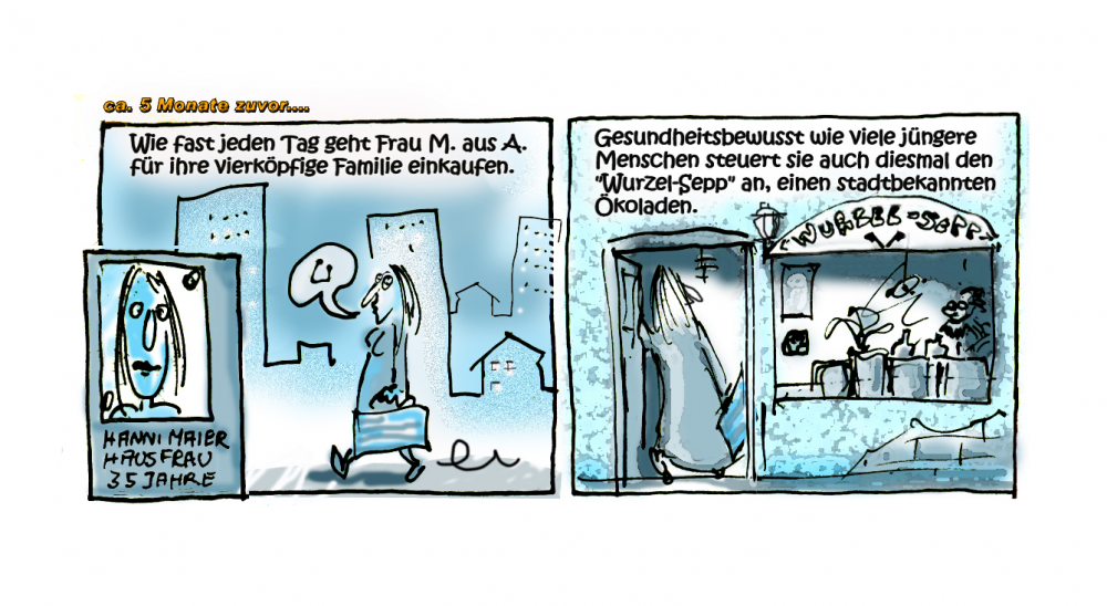 Comic: Karotten mit Erbsen - Sequenz 2