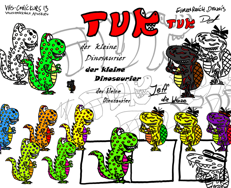 Comic: Comic Kurs VHS 2013 - Ergebnisse 10