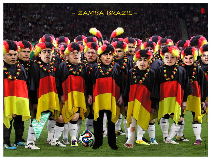 Cartoon: Zamba Brazil 1