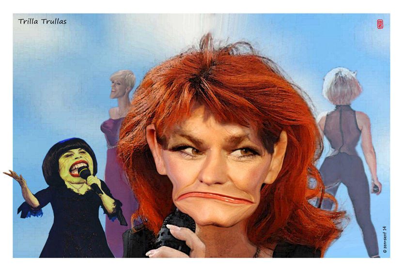 Caricature: Trilla Trullas 1