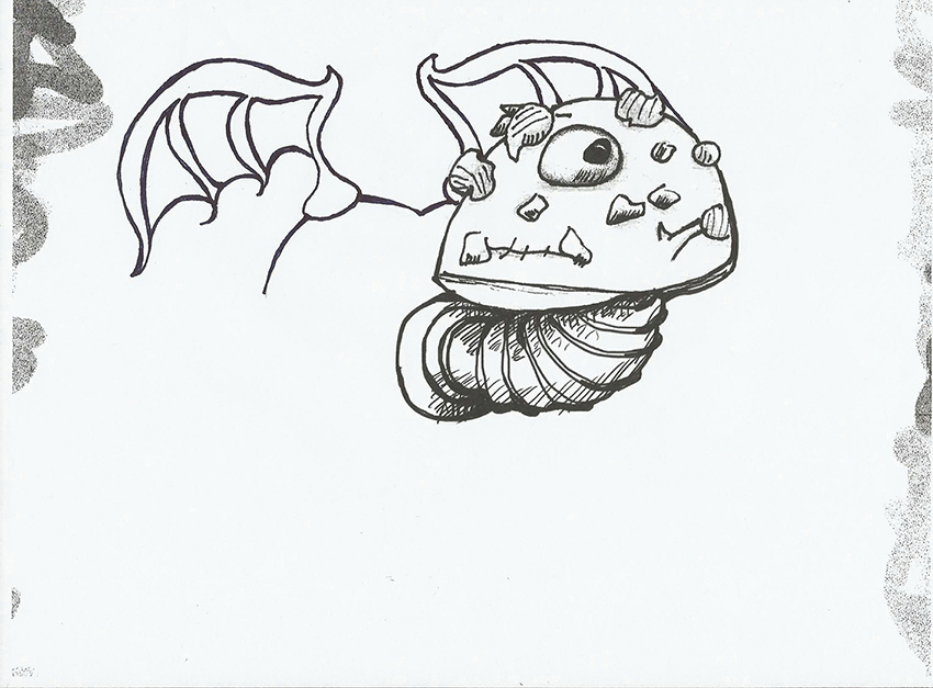 Illustration: Spiel -- Patchworkkreatur 3