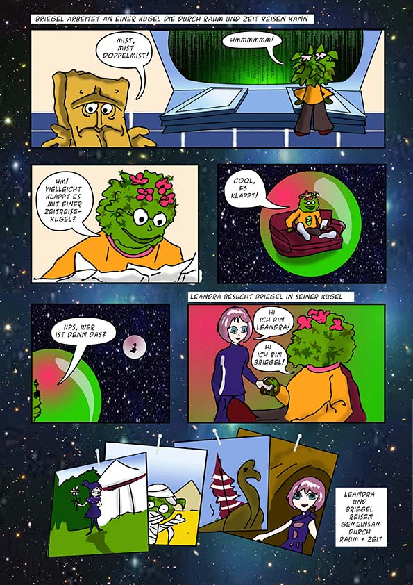 Comic: Leandra und Briegel 2
