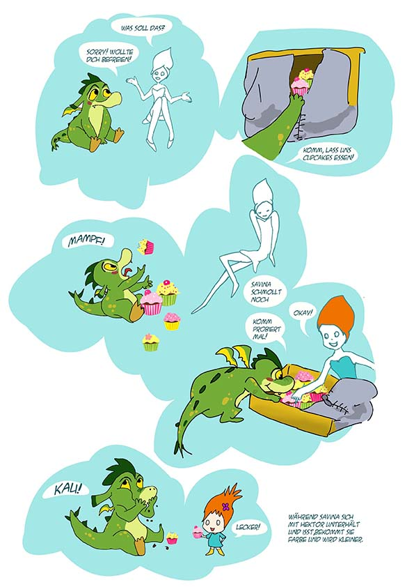 Comic: Hektor und Savina 2