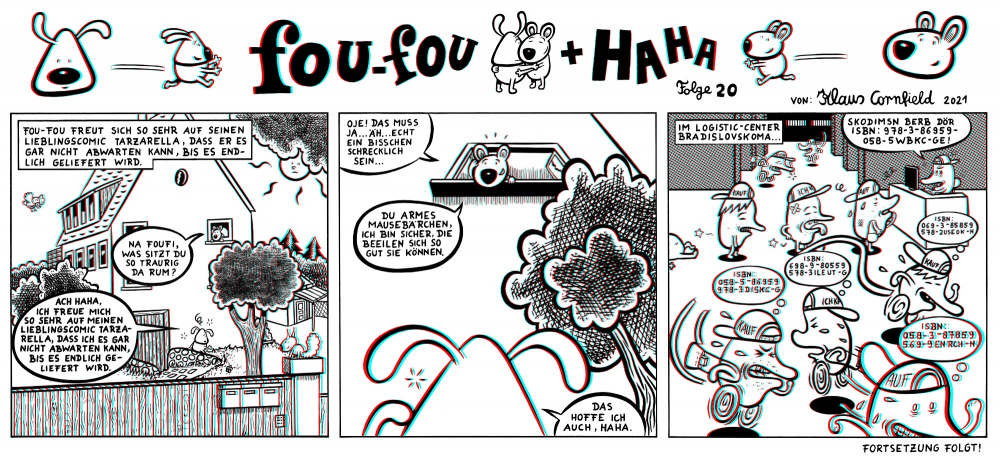 Comic: 20 Fou-fou+Haha Sonntagsstrip 2