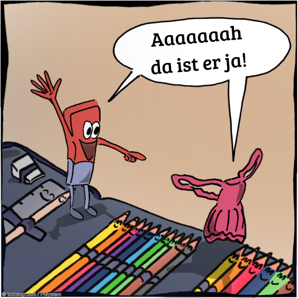 Comic: Neulich in der Federmappe 3