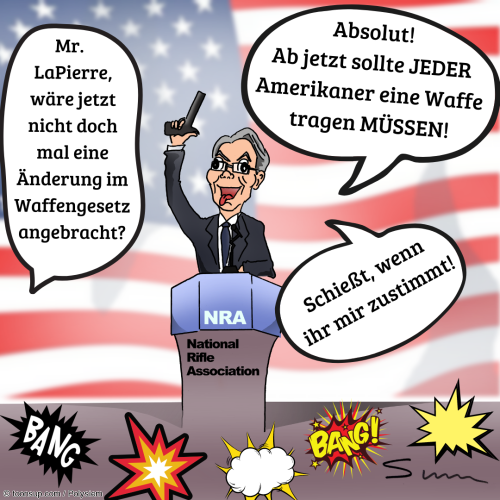 Caricature: NRA 1