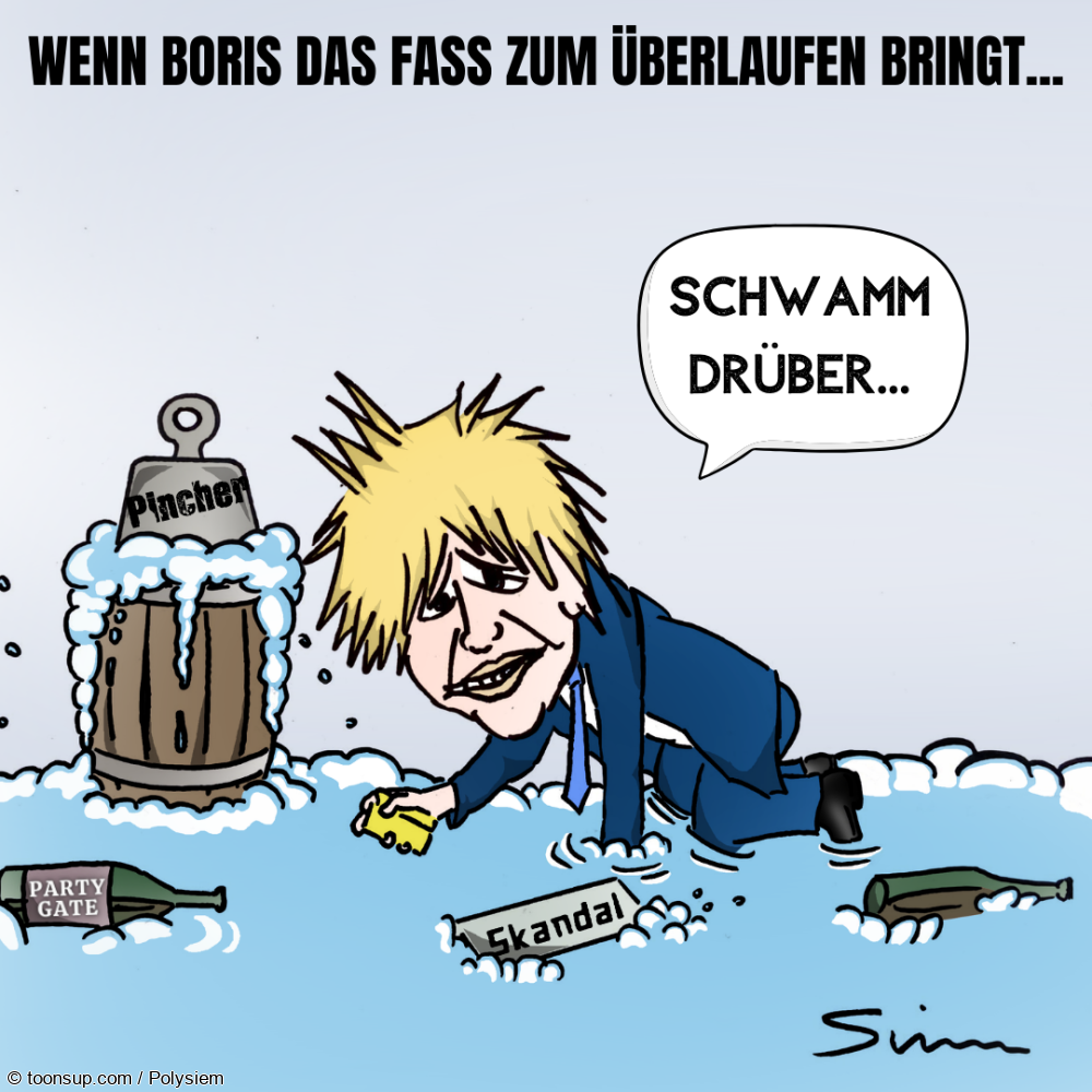 Karrikatur: Schwamm drüber 1