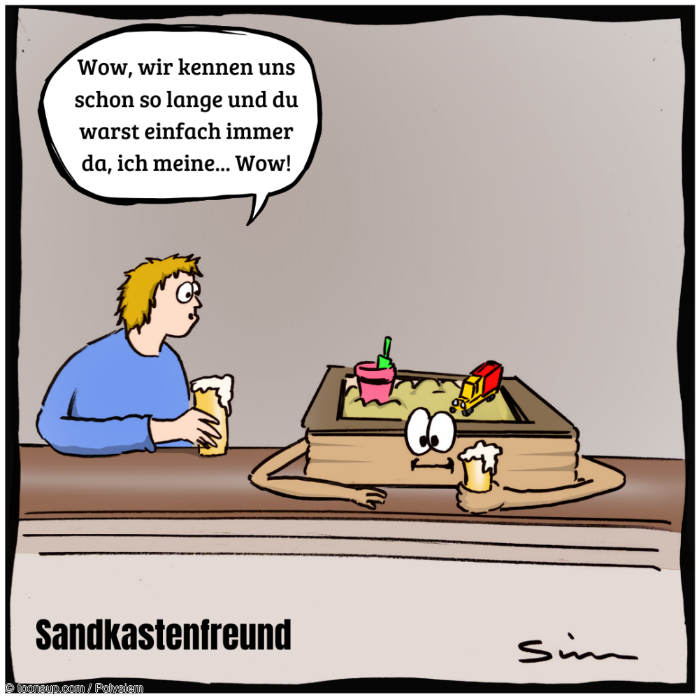 Cartoon: Freundschaft 1