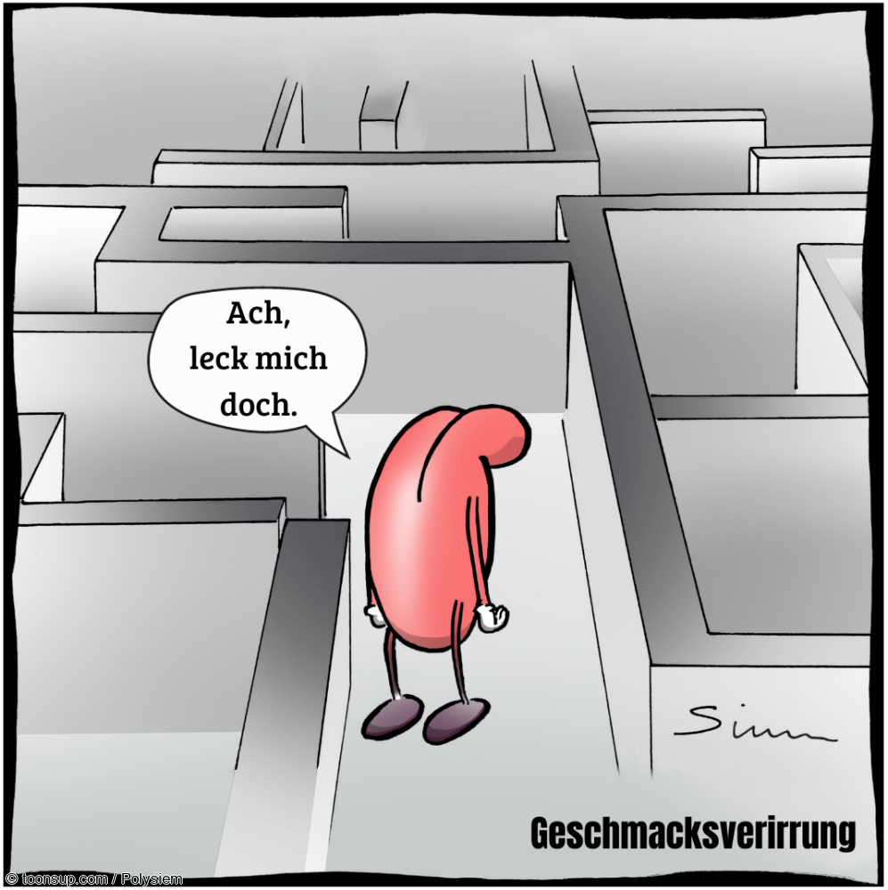 Cartoon: Labyrinth 1