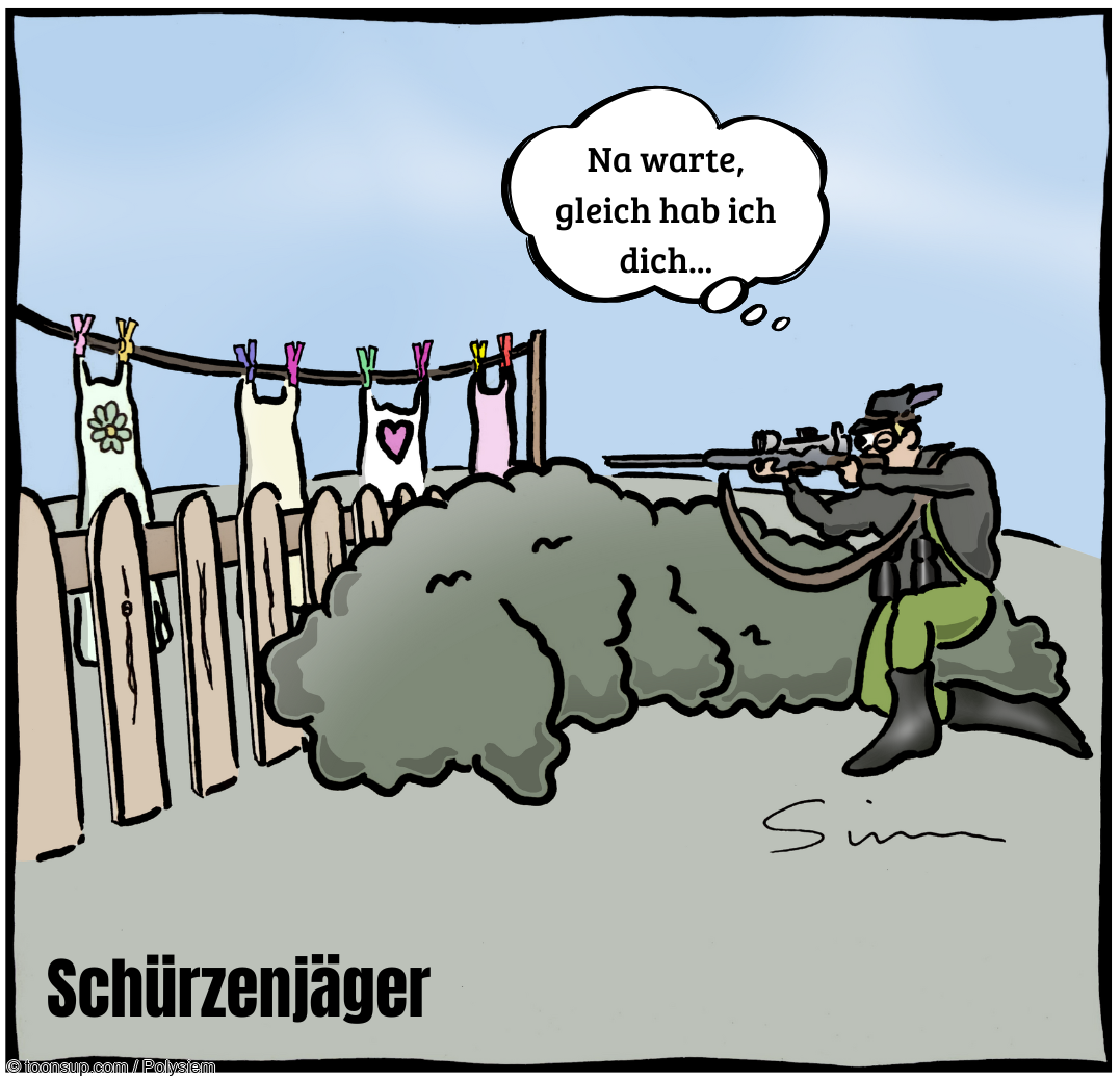 Cartoon: Jäger 1