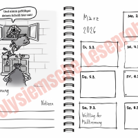 Cartoon: Terminplaner (keine Werbung, sondern Lob) 2
